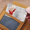 My Partner In Wine - Couple Personalized Custom Aluminum Wallet Card - Gift For Husband Wife, Anniversary