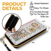Unconditional Love Comes With Four Paws - Dog & Cat Personalized Custom 3D Inflated Effect Printed Leather Long Wallet - Gift For Pet Owners, Pet Lovers