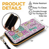 Happiness Is A Bone And A Wagging Tail - Dog Personalized Custom 3D Inflated Effect Printed Leather Long Wallet - Gift For Pet Owners, Pet Lovers