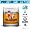 Forever Is Better With You - Couple Personalized Custom Whiskey Glass - Gift For Husband Wife, Anniversary