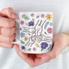 A Grandmother Always Has Time For You - Family Personalized Custom 3D Inflated Effect Printed Mug - Gift For Mom, Grandma