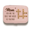 You Are The Piece That Holds Us Together - Family Personalized Custom Jewelry Case - Gift For Mom, Daughter