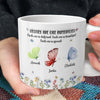Sisters Are Like Butterflies - Bestie Personalized Custom 3D Inflated Effect Printed Chunky Mug - Gift For Best Friends, BFF, Sisters