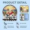 Life’s Better With A Bestie Like You - Bestie Personalized Custom Car Ornament - Acrylic Custom Shaped - Gift For Best Friends, BFF, Sisters