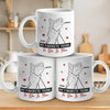 My Perfect Day Starts And Ends With You - Couple Personalized Custom Mug - Gift For Husband Wife, Anniversary