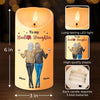 To Love You For The Rest Of My Life - Family Personalized Custom LED Candle - Gift For Daughter, Granddaughter