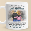 Every Sunset Is Sweeter With You - Couple Personalized Custom Mug - Gift For Husband Wife, Anniversary