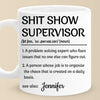 The Steady Hand - Coworker Personalized Custom Mug - Gift For Coworkers, Work Friends, Colleagues