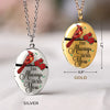 Custom Photo I'm Always With You - Memorial Personalized Custom Locket Necklace - Sympathy Gift For Family Members