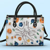So Much Wisdom And Love - Family Personalized Custom 3D Inflated Effect Printed Leather Handbag - Gift For Mom, Grandma
