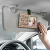 Custom Photo In Our Souls, Your Spirit Remains - Memorial Personalized Custom Car Visor Clip - Sympathy Gift For Family Members