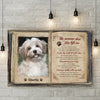 Custom Photo Remembering You Is Easy - Memorial Personalized Custom Horizontal Canvas - Sympathy Gift For Family Members