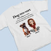 Dog-Tro-Vert, For People Who Find Peace In Paws - Dog Personalized Custom Unisex T-shirt, Premium T-shirt, Hoodie - Gift For Pet Owners, Pet Lovers