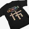 Grandma Is The Glue That Holds Our Family Together - Family Personalized Custom Unisex T-shirt, Premium T-shirt, Hoodie - Gift For Mom, Grandma
