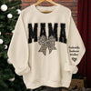 Love In Every Touch - Family Personalized Custom Unisex Sweatshirt, Hoodie With Design On Sleeve - Gift For Mom, Grandma