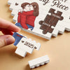 You're My Missing Piece - Couple Personalized Custom Heart Shaped Building Brick Blocks - Gift For Husband Wife, Anniversary