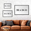 Happiness Is Blooming In Grandma’s Garden - Family Personalized Custom Horizontal Poster - Gift For Mom, Grandma