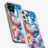 The Love For Grandkids Fills Your Heart Endlessly - Family Personalized Custom 3D Inflated Effect Printed Clear Phone Case - Gift For Mom, Grandma