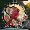Custom Photo Heaven Gained An Angel - Memorial Personalized Custom Car Ornament - Acrylic Custom Shaped - Sympathy Gift For Family Members