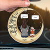 A Beautiful Keepsake For Cherished Memories - Memorial Personalized Custom Car Ornament - Acrylic Custom Shaped - Sympathy Gift For Pet Owners, Pet Lovers