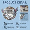 Cherished Memories Live Forever - Memorial Personalized Custom Car Ornament - Acrylic Custom Shaped - Sympathy Gift For Family Members
