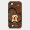 Love Grows With Every Paw Print - Dog & Cat Personalized Custom Clear Phone Case - Gift For Pet Owners, Pet Lovers