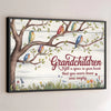 They Fill Our Hearts With Unexpected Joy - Family Personalized Custom Horizontal Poster - Gift For Grandma, Grandpa, Grandkid