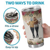 Always By Your Side - Family Personalized Custom Tumbler - Gift For Mom, Daughter