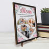 Custom Photo Our Love For You Knows No Bounds
- Family Personalized Custom 2-Layered Wooden Plaque With Stand - Gift For Mom, Daughter