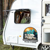 Roam Far, Camp Near - Camping Personalized Custom RV Decal - Gift For Yourself, Best Friends, Siblings, Family Members, Camping Lovers