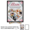 Custom Photo Our Love For You Knows No Bounds
- Family Personalized Custom 2-Layered Wooden Plaque With Stand - Gift For Mom, Daughter