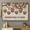 The Essence Of Family Is Love - Family Personalized Custom Horizontal Poster - Gift For Mom, Grandma