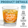 Celebrate Their Hard Work In A Unique Way - Coworker Personalized Custom Square Whiskey Glass - Appreciation, Retirement Gift For Coworkers, Work Friends, Colleagues