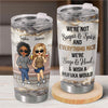 Friends Who Slay Together, Stay Together - Bestie Personalized Custom Tumbler - Gift For Best Friends, BFF, Sisters