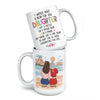 A Mother’s Love, A Daughter’s Laughter - Family Personalized Custom Mug - Gift For Mom, Daughter