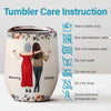 Remember, You’re Unstoppable - Family Personalized Custom Wine Tumbler - Gift For Mom, Daughter