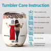 Remember Your Power, Always - Family Personalized Custom Wine Tumbler - Gift For Mom, Daughter