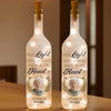 Custom Photo Your Light Will Always Shine In My Heart - Memorial Personalized Custom Bottle Lamp - Sympathy Gift For Family Members