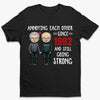Annoying Each Other Since - Couple Personalized Custom Unisex T-shirt, Premium T-shirt, Hoodie - Gift For Husband Wife, Anniversary