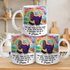 Forever My Baby, Always My Friend - Family Personalized Custom Mug - Mother's Day, Gift For Mom, Daughter