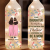 A Sweet Reminder Of The Love Between Mom And Daughter - Family Personalized Custom Bottle Lamp - Gift For Mom, Daughter