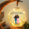 A Gift That Matches The Brightness Of Your Friendship - Bestie Personalized Custom Moon Lamp Light - Gift For Best Friends, BFF, Sisters