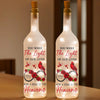 A Star In The Heavens - Memorial Personalized Custom Bottle Lamp - Sympathy Gift For Family Members