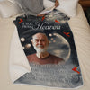 Custom Photo The Love Of A Family Is A Life's Greatest Blessing - Memorial Personalized Custom Blanket - Sympathy Gift For Family Members