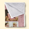Custom Photo You Are The Heart Of Our Story - Family Personalized Custom Blanket - Gift For Mom, Grandma