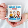 Everything I Am, I Owe To My Mom - Family Personalized Custom Mug - Gift For Mom