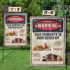 A Sleeping Dog Is A Happy Dog - Dog Personalized Custom 3D Inflated Effect Printed Flag - Gift For Pet Owners, Pet Lovers