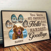 Custom Photo You're Always On My Mind - Memorial Personalized Custom Horizontal Poster - Sympathy Gift For Pet Owners, Pet Lovers