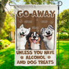 Entry Fee, One Drink And A Bag Of Treats - Dog Personalized Custom Flag - Gift For Pet Owners, Pet Lovers