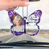 Custom Photo I'm Always With You, In Love And Memory - Memorial Personalized Custom Car Ornament - Acrylic Custom Shaped - Sympathy Gift For Family Members